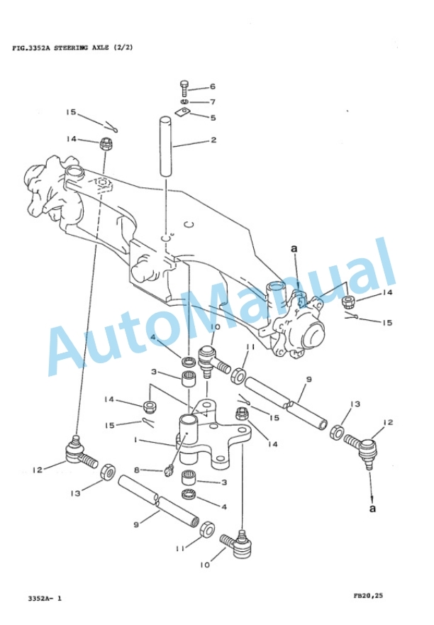 Komatsu FB20-3, FB25-3, FB20G-3, FB25G-3, FB20GH-3, FB25GH-3, FB20L-3, FB25L-3 Forklift Truck Parts Manual PBB03A1-04 3 Komatsu FB20-3, FB25-3, FB20G-3, FB25G-3, FB20GH-3, FB25GH-3, FB20L-3, FB25L-3 Forklift Truck Parts Manual PBB03A1-04-3