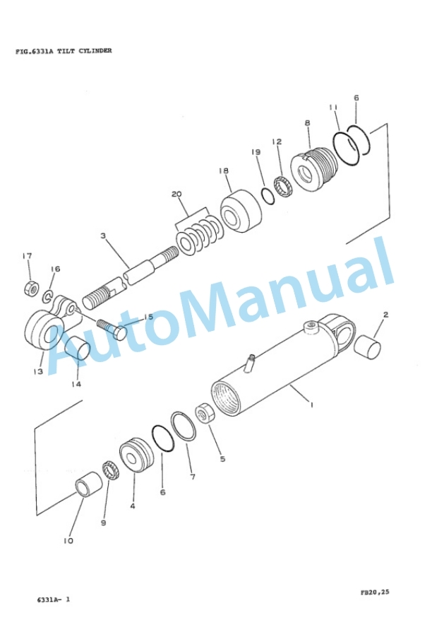 Komatsu FB20-3, FB25-3, FB20G-3, FB25G-3, FB20GH-3, FB25GH-3, FB20L-3, FB25L-3 Forklift Truck Parts Manual PBB03A1-04 5 Komatsu FB20-3, FB25-3, FB20G-3, FB25G-3, FB20GH-3, FB25GH-3, FB20L-3, FB25L-3 Forklift Truck Parts Manual PBB03A1-04-5