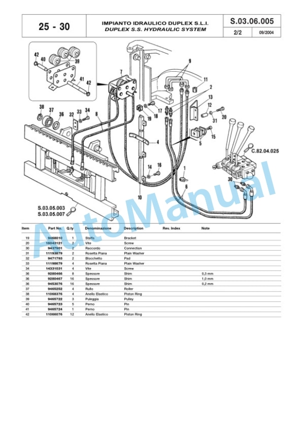 Komatsu FB20H-2R, FB20HG-2R, FB25H-2R, FB30H-2R Parts Manual 40258047800 4 Komatsu FB20H-2R, FB20HG-2R, FB25H-2R, FB30H-2R Parts Manual 40258047800-4