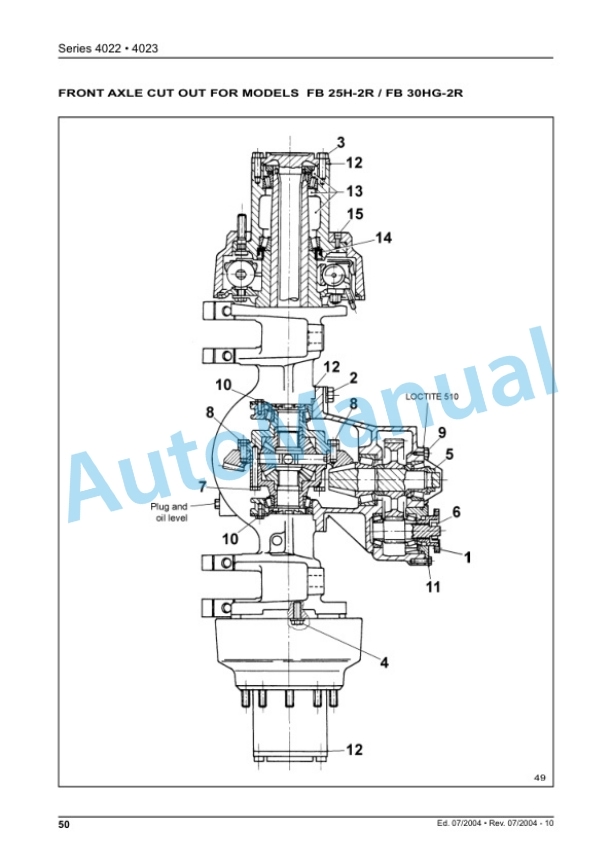Komatsu FB20H-2R, FB20HG-2R, FB25H-2R, FB30H-2R Shop Manual 60424171 2 Komatsu FB20H-2R, FB20HG-2R, FB25H-2R, FB30H-2R Shop Manual 60424171-2