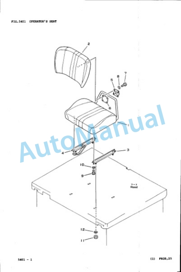 Komatsu FB20SH-3, FB25SH-3, FB30S-3 Parts Manual FB20SH-PNE1, FB30S.3-PNE1 4 Komatsu FB20SH-3, FB25SH-3, FB30S-3 Parts Manual FB20SH-PNE1, FB30S.3-PNE1-4