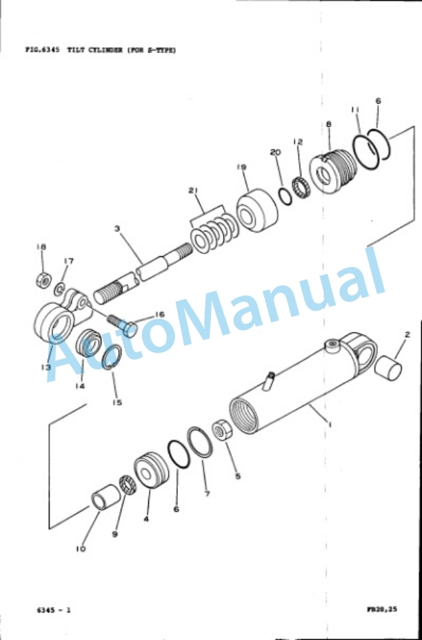 Komatsu FB20SH-3, FB25SH-3, FB30S-3 Parts Manual FB20SH-PNE1, FB30S.3-PNE1 5 Komatsu FB20SH-3, FB25SH-3, FB30S-3 Parts Manual FB20SH-PNE1, FB30S.3-PNE1-5