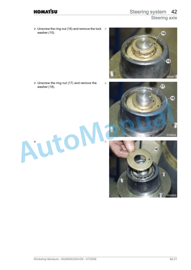 Komatsu FB22H-3R, FB25H-3R, FB25HG-3R, FB30H-3R Workshop Manual 40248042304EN 4 Komatsu FB22H-3R, FB25H-3R, FB25HG-3R, FB30H-3R Workshop Manual 40248042304EN - Image 4
