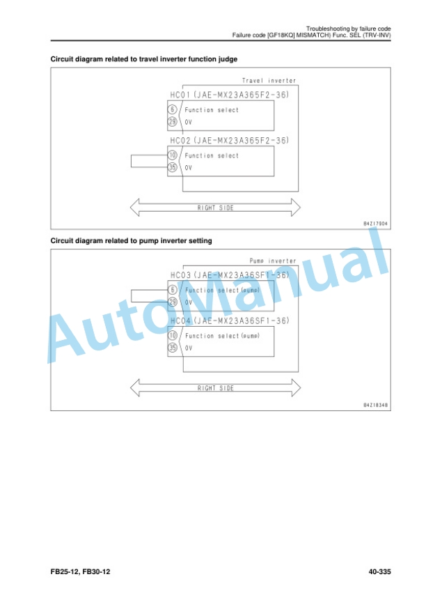Komatsu FB25-12, FB30-12 Forklift Truck Shop Manual SEN06636-07 4 Komatsu FB25-12, FB30-12 Forklift Truck Shop Manual SEN06636-07 - Image 4