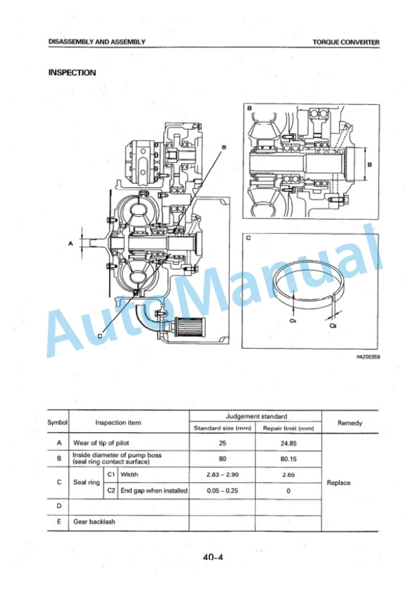 Komatsu FD100-6, FD115-6, FD135-6, FD150E-6, FD160E-6 Forklift Truck Shop Manual BEE06E1-02 3 Komatsu FD100-6, FD115-6, FD135-6, FD150E-6, FD160E-6 Forklift Truck Shop Manual BEE06E1-02-3