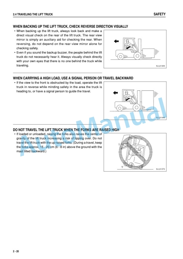 Komatsu FD100-8, FD115-8, FD135-8, FD150E-8, FD160E-8 Forklift Truck Operation and Maintenance Manual AEE08E1-03 2 Komatsu FD100-8, FD115-8, FD135-8, FD150E-8, FD160E-8 Forklift Truck Operation and Maintenance Manual AEE08E1-03 - Image 2