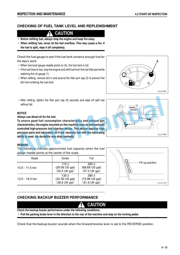 Komatsu FD100-8, FD115-8, FD135-8, FD150E-8, FD160E-8 Forklift Truck Operation and Maintenance Manual TEN00560-12 4 Komatsu FD100-8, FD115-8, FD135-8, FD150E-8, FD160E-8 Forklift Truck Operation and Maintenance Manual TEN00560-12 - Image 4