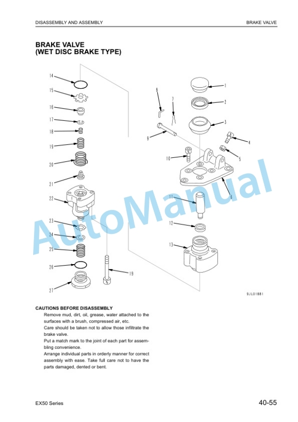 Komatsu FD100-8, FD115-8, FD135-8, FD150E-8, FD160E-8 Forklift Truck Shop Manual BEE08E1-07 3 Komatsu FD100-8, FD115-8, FD135-8, FD150E-8, FD160E-8 Forklift Truck Shop Manual BEE08E1-07 - Image 3