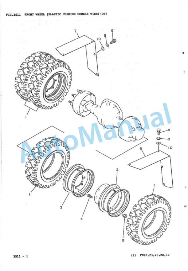 Komatsu FD20-10, FD23-10, FD25-10, FD28-10, FD30-10, FD20L-10, FD25L-10, FD20S-5, FD25S-5, FD30S-5 Forklift Truck Parts Manual FD2O_30.10-PNE3 3 Komatsu FD20-10, FD23-10, FD25-10, FD28-10, FD30-10, FD20L-10, FD25L-10, FD20S-5, FD25S-5, FD30S-5 Forklift Truck Parts Manual FD2O_30.10-PNE3-3