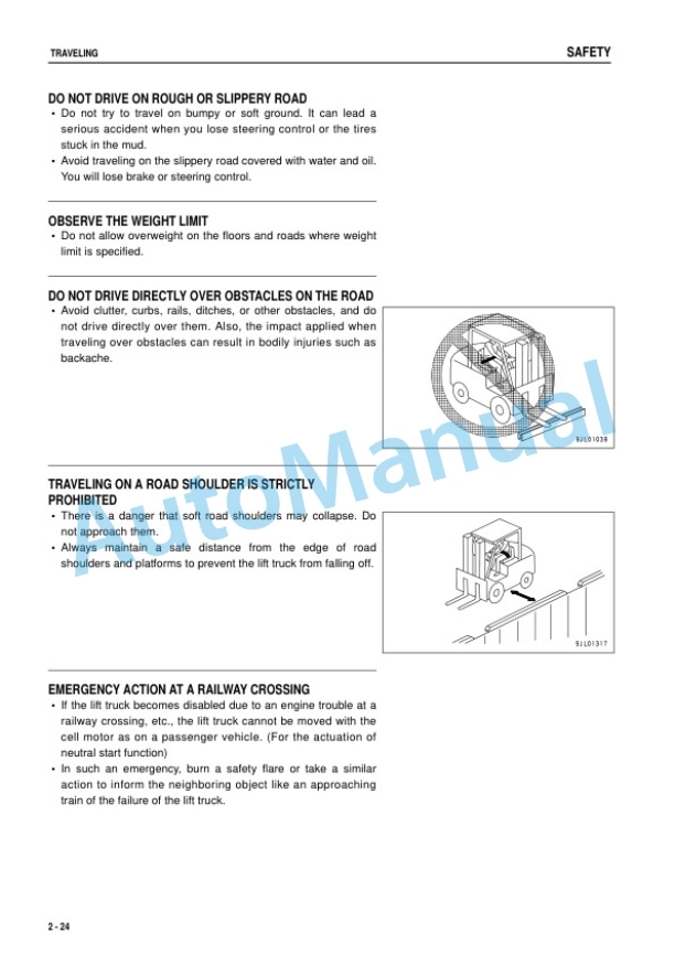Komatsu FD200-7, FD250-7 Forklift Truck Operation and Maintenance Manual TEN00738-05 2 Komatsu FD200-7, FD250-7 Forklift Truck Operation and Maintenance Manual TEN00738-05 - Image 2