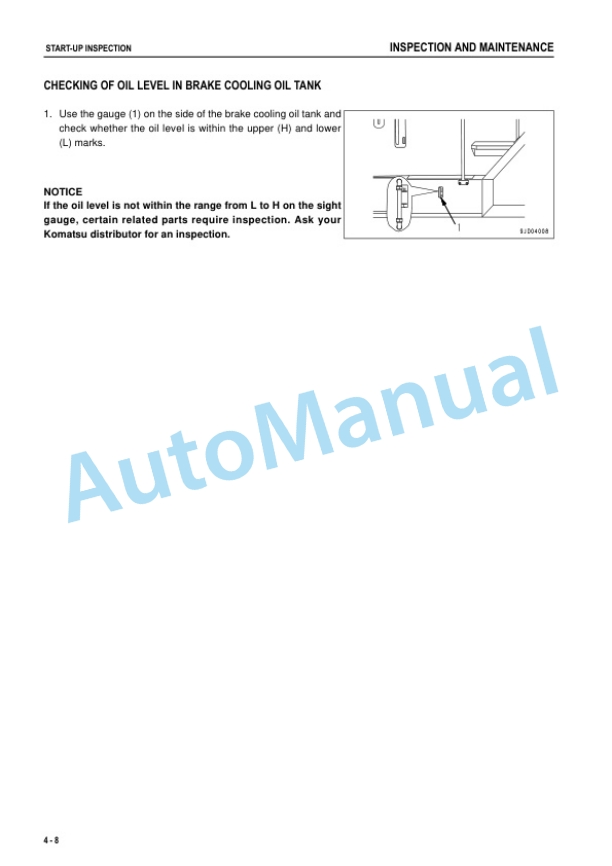 Komatsu FD200-7, FD250-7 Forklift Truck Operation and Maintenance Manual TEN00738-06 4 Komatsu FD200-7, FD250-7 Forklift Truck Operation and Maintenance Manual TEN00738-06 - Image 4