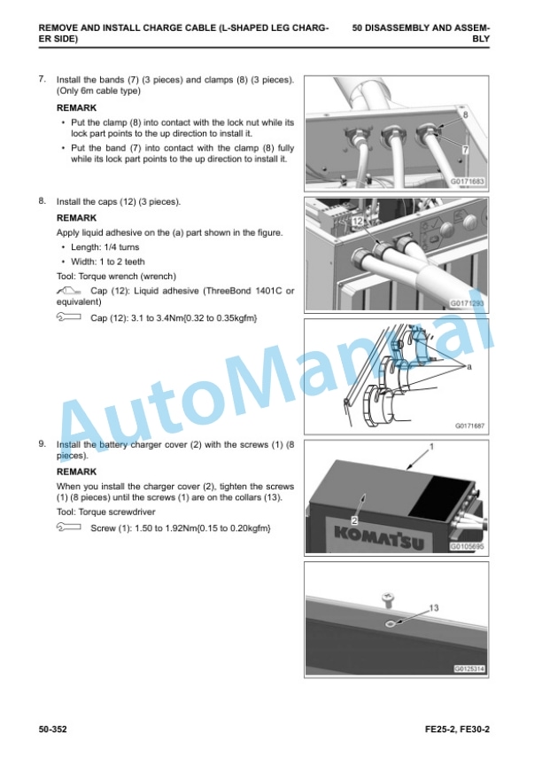 Komatsu FE25-2, FE30-2 Forklift Truck Shop Manual WEN00009-00 5 Komatsu FE25-2, FE30-2 Forklift Truck Shop Manual WEN00009-00 - Image 5