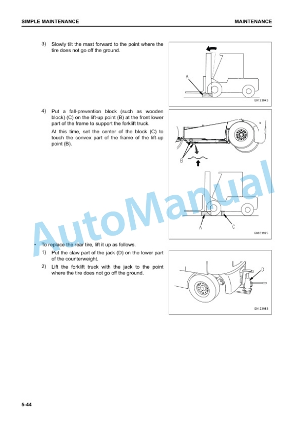 Komatsu FE25G-2, FE30G-2 Forklift Truck Operation and Maintenance Manual YEN00008-01 5 Komatsu FE25G-2, FE30G-2 Forklift Truck Operation and Maintenance Manual YEN00008-01 - Image 5