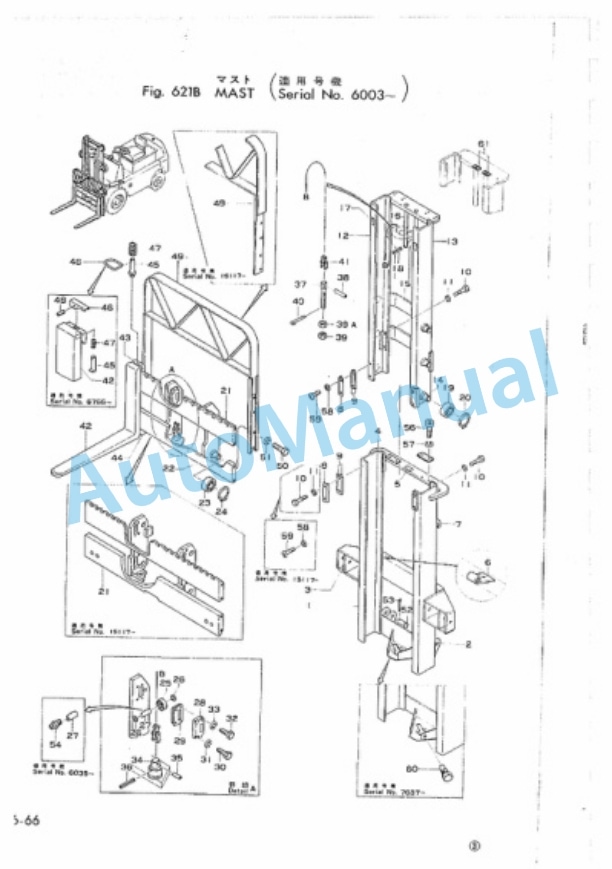 Komatsu FG15-10, FG15L-10 Parts Manual 5 Komatsu FG15-10, FG15L-10 Parts Manual-5