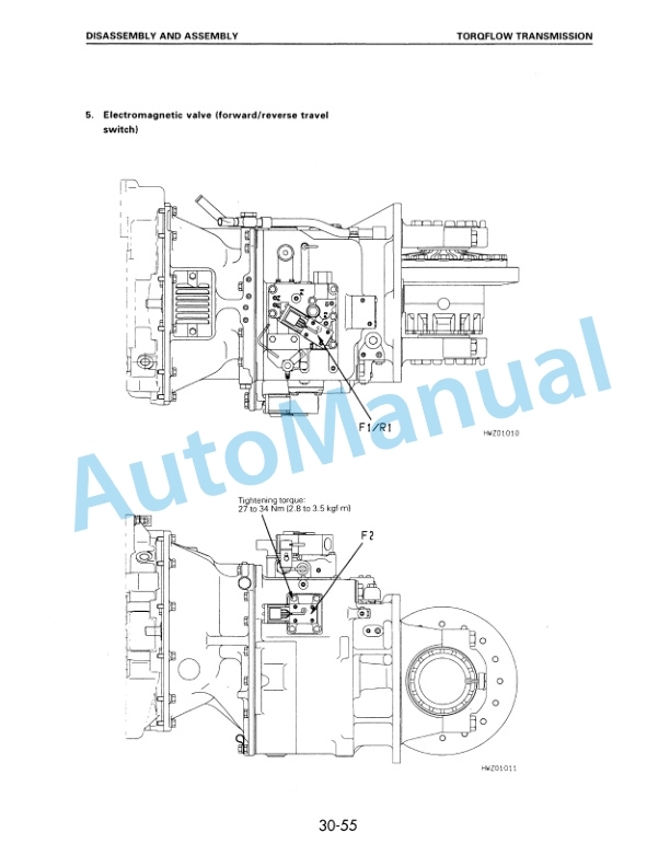 Komatsu FG35Z-7, FG40Z-7, FG35-7, FG40-7, FG45-7, FD35Z-7, FD40Z-7, FD35-7, FD40-7, FD45-7, FD50A-7 Forklift Truck Shop Manual BEC07E1-01 3 Komatsu FG35Z-7, FG40Z-7, FG35-7, FG40-7, FG45-7, FD35Z-7, FD40Z-7, FD35-7, FD40-7, FD45-7, FD50A-7 Forklift Truck Shop Manual BEC07E1-01 - Image 3