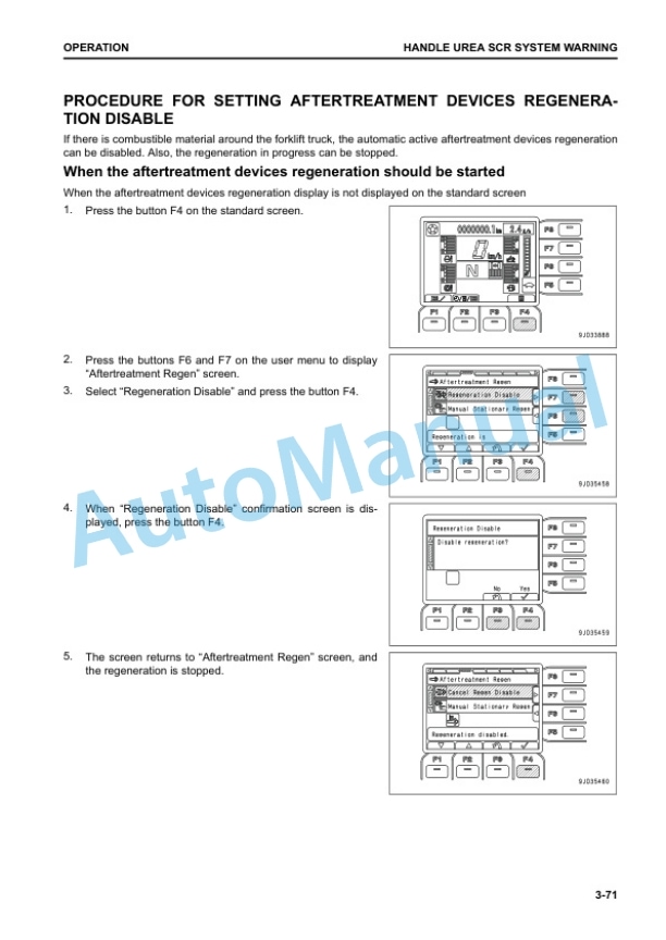 Komatsu FH100-1, FH120-1, FH135-1, FH160-1 Forklift Truck Operation and Maintenance Manual PEN01508-01 3 Komatsu FH100-1, FH120-1, FH135-1, FH160-1 Forklift Truck Operation and Maintenance Manual PEN01508-01 - Image 3