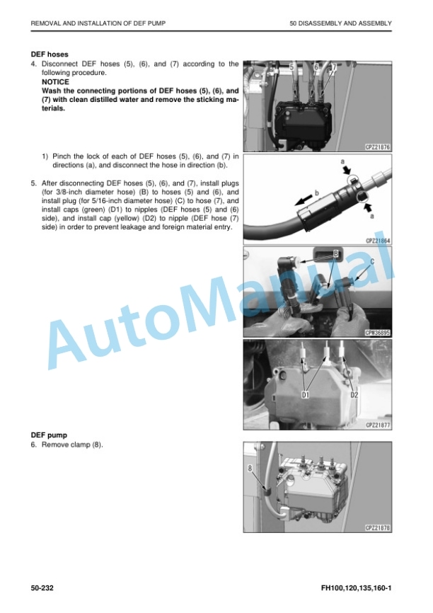 Komatsu FH100-1, FH120-1, FH135-1, FH160-1 Forklift Truck Shop Manual SEN06649-10 5 Komatsu FH100-1, FH120-1, FH135-1, FH160-1 Forklift Truck Shop Manual SEN06649-10 - Image 5
