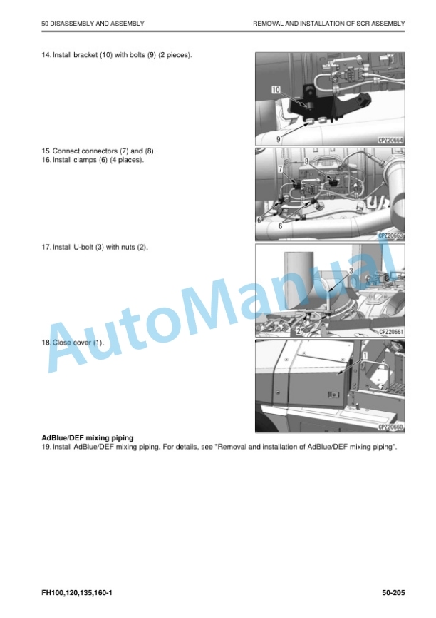 Komatsu FH100-1, FH120-1, FH135-1, FH160-1 Forklift Truck Shop Manual SEN06839-05 5 Komatsu FH100-1, FH120-1, FH135-1, FH160-1 Forklift Truck Shop Manual SEN06839-05 - Image 5