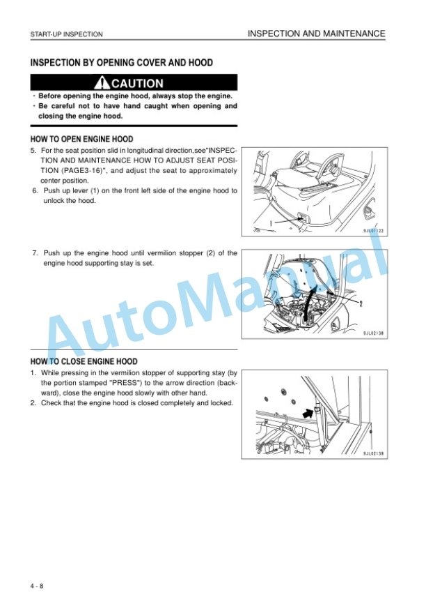 Komatsu FH35-1, FH40-1, FH45-1, FH50-1 Forklift Truck Operation and Maintenance Manual TEN00716-04 4 Komatsu FH35-1, FH40-1, FH45-1, FH50-1 Forklift Truck Operation and Maintenance Manual TEN00716-04 - Image 4