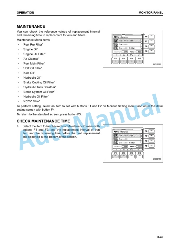 Komatsu FH60-2, FH70-2, FH80-2 Forklift Truck Operation and Maintenance Manual PEN00922-02 3 Komatsu FH60-2, FH70-2, FH80-2 Forklift Truck Operation and Maintenance Manual PEN00922-02 - Image 3
