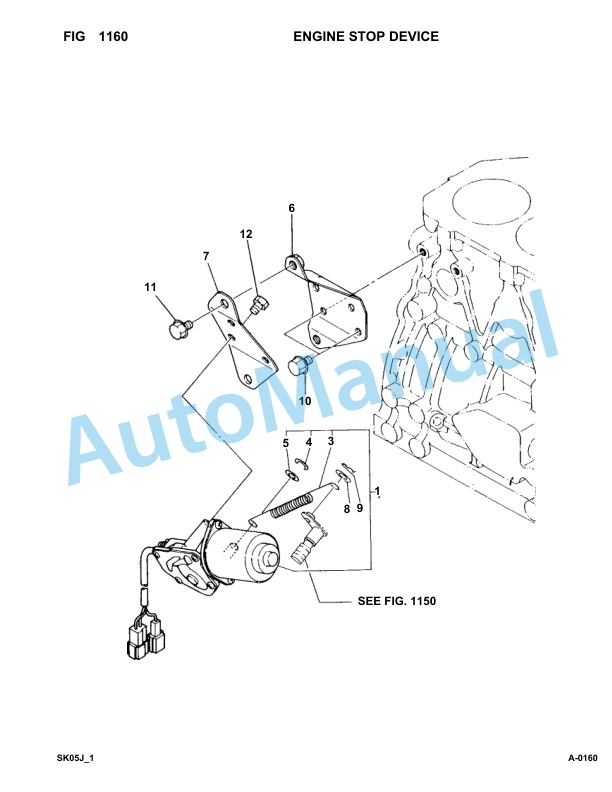 Komatsu FKI SK05J-1 Skid Loader Parts Manual 0007-UP 2 Komatsu FKI SK05J-1 Skid Loader Parts Manual 0007-UP-2