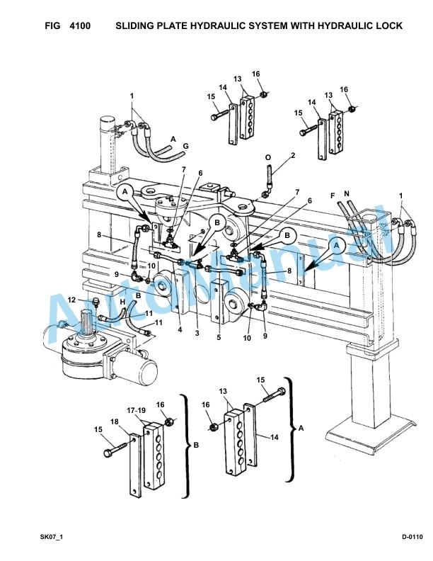 Komatsu FKI SK07-1 Skid Loader Parts Manual 3440007-UP 5 Komatsu FKI SK07-1 Skid Loader Parts Manual 3440007-UP-5