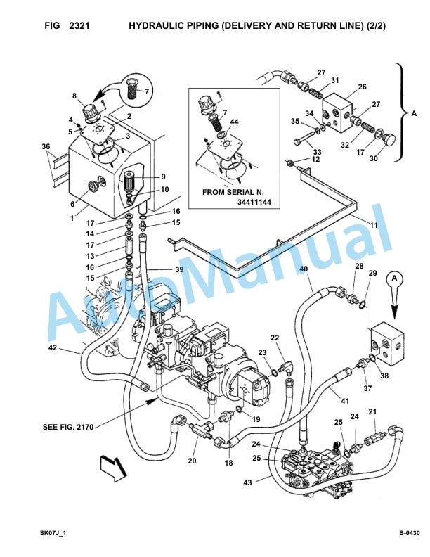 Komatsu FKI SK07J-1 Skid Loader Parts Manual 3443031-UP 4 Komatsu FKI SK07J-1 Skid Loader Parts Manual 3443031-UP-4