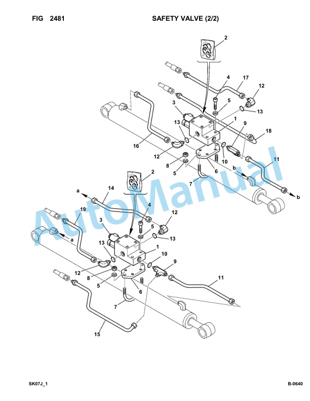 Komatsu FKI SK07J-1 Skid Loader Parts Manual 3443031-UP 5 Komatsu FKI SK07J-1 Skid Loader Parts Manual 3443031-UP-5