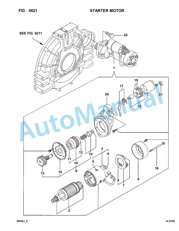 Komatsu FKI SK09J-2 Skid Loader Parts Manual SK09JF20001-UP 2 Komatsu FKI SK09J-2 Skid Loader Parts Manual SK09JF20001-UP-2