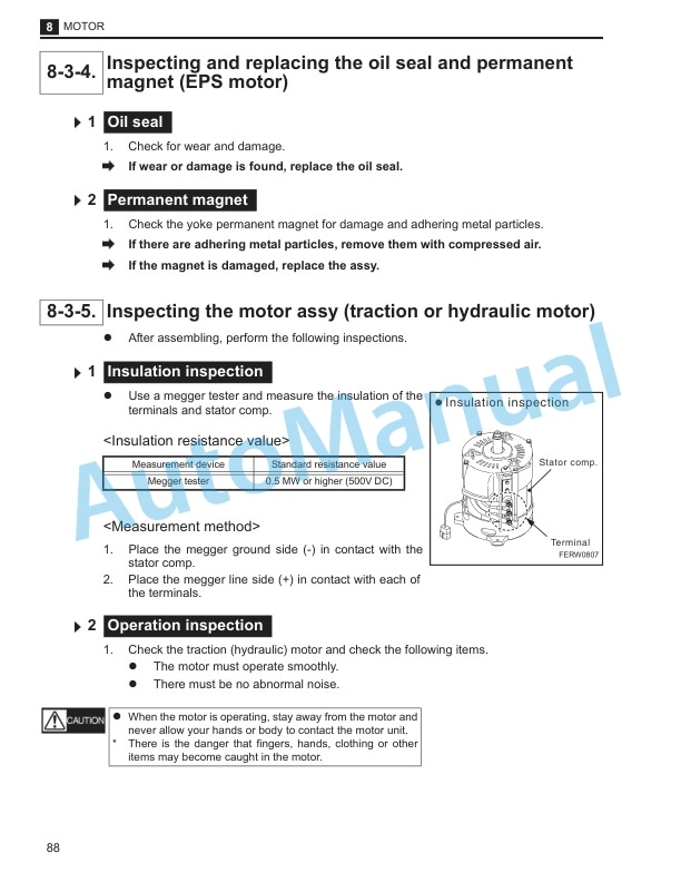 Komatsu FR15K-3, FR18K-3, FR23K-3 Electric AC-Powered Stand-Up Rider Service Manual SM151 3 Komatsu FR15K-3, FR18K-3, FR23K-3 Electric AC-Powered Stand-Up Rider Service Manual SM151 - Image 3