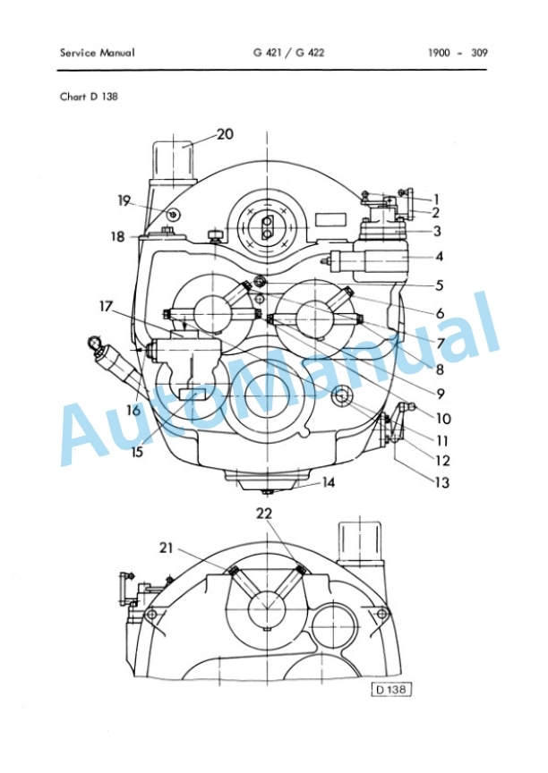 Komatsu G421, G422, G521, G522, G523 Transmission Service Manual 2975 413 M1 2 Komatsu G421, G422, G521, G522, G523 Transmission Service Manual 2975 413 M1-2