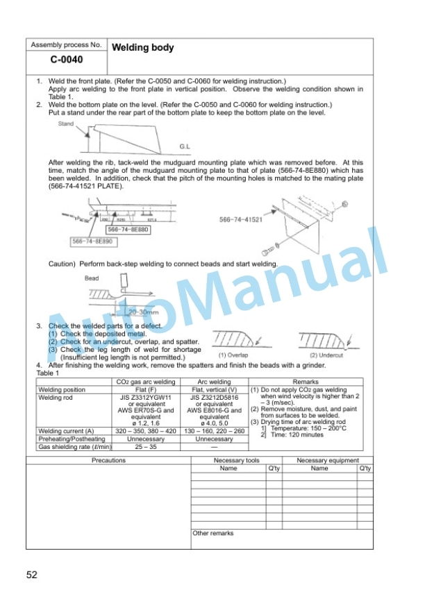 Komatsu Galeo HD325-7, HD405-7 Dump Truck Field Assembly Instruction GEN00084-00 5 Komatsu Galeo HD325-7, HD405-7 Dump Truck Field Assembly Instruction GEN00084-00 - Image 5