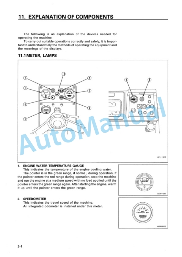 Komatsu GD305A-1A, GD355A-1A Motor Grader Operation and Maintenance Manual SEAM019000 2 Komatsu GD305A-1A, GD355A-1A Motor Grader Operation and Maintenance Manual SEAM019000 - Image 2