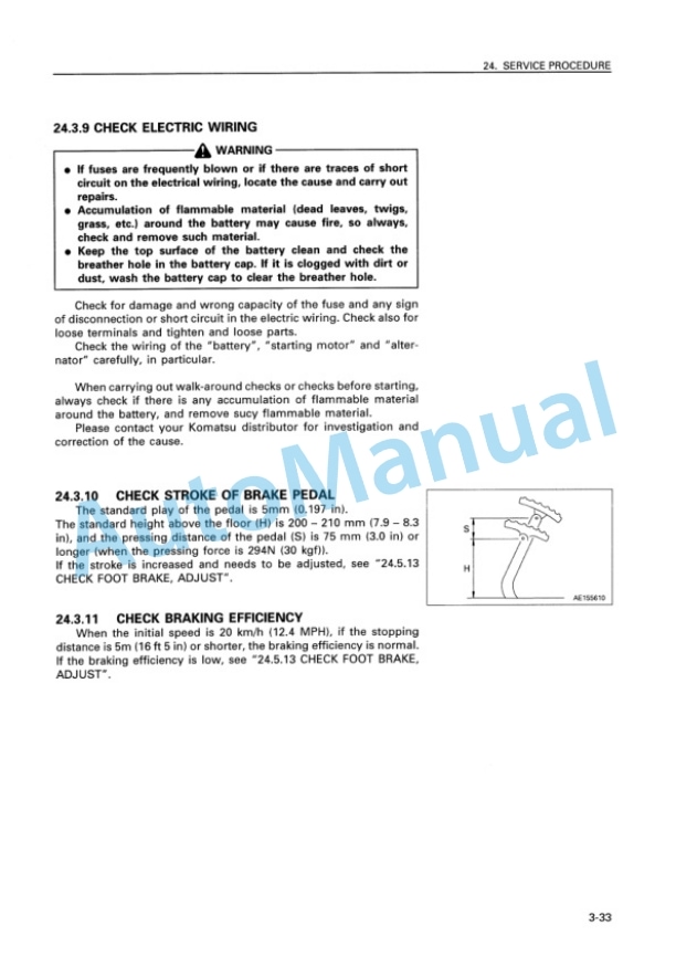 Komatsu GD305A-1A, GD355A-1A Motor Grader Operation and Maintenance Manual SEAM019000 5 Komatsu GD305A-1A, GD355A-1A Motor Grader Operation and Maintenance Manual SEAM019000 - Image 5