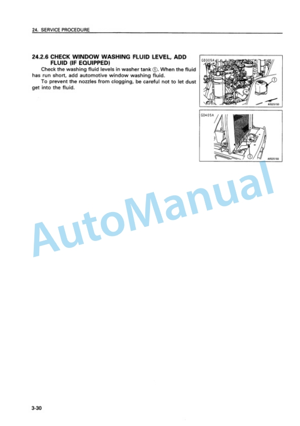 Komatsu GD305A-3, GD405A-3 Motor Grader Operation and Maintenance Manual SEAM034000 5 Komatsu GD305A-3, GD405A-3 Motor Grader Operation and Maintenance Manual SEAM034000 - Image 5