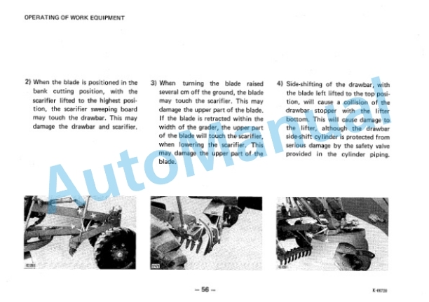 Komatsu GD500R-2 Motor Grader Operation and Maintenance Manual SEAM23AB01 3 Komatsu GD500R-2 Motor Grader Operation and Maintenance Manual SEAM23AB01 - Image 3