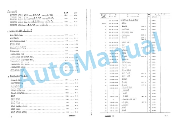 Komatsu GD500R-2 Motor Grader Parts Manual PEPB023A0204 4 Komatsu GD500R-2 Motor Grader Parts Manual PEPB023A0204-4