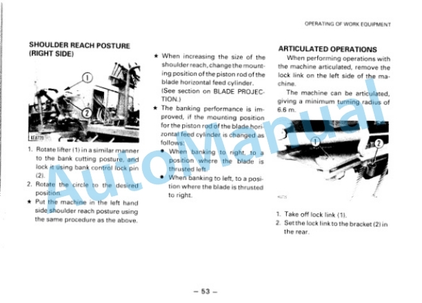 Komatsu GD511A-1, GD521A-1, GD523A-1 Motor Grader Operation and Maintenance Manual SEAMG5110103 3 Komatsu GD511A-1, GD521A-1, GD523A-1 Motor Grader Operation and Maintenance Manual SEAMG5110103 - Image 3