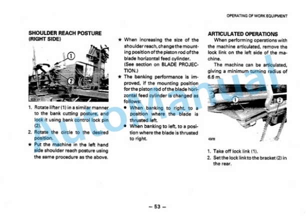 Komatsu GD511A-1, GD521A-1, GD523A-1 Motor Grader Operation and Maintenance Manual SEAMG5110104 3 Komatsu GD511A-1, GD521A-1, GD523A-1 Motor Grader Operation and Maintenance Manual SEAMG5110104 - Image 3