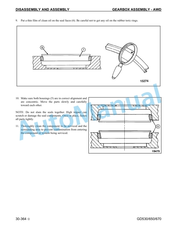 Komatsu GD530A-2, GD530AW-2, GD650A-2, GD650AW-2, GD670A-2, GD670AW-2 Motor Grader Shop Manual CEBM003902 5 Komatsu GD530A-2, GD530AW-2, GD650A-2, GD650AW-2, GD670A-2, GD670AW-2 Motor Grader Shop Manual CEBM003902 - Image 5