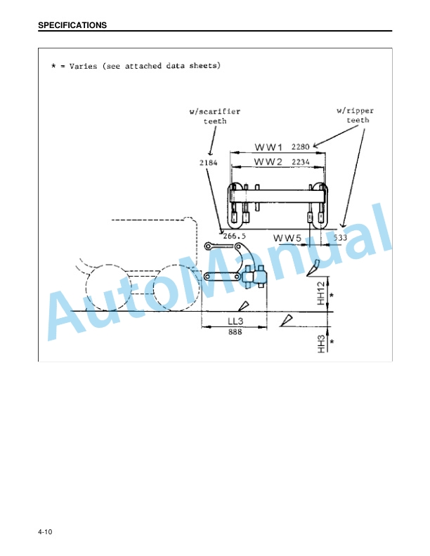 Komatsu GD530A-2EY, GD650A-2EY, GD670A-2EY, AW-2EY Motor Grader Operation and Maintenance Manual CEAM003900 5 Komatsu GD530A-2EY, GD650A-2EY, GD670A-2EY, AW-2EY Motor Grader Operation and Maintenance Manual CEAM003900 - Image 5