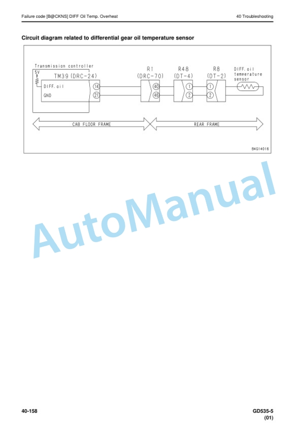 Komatsu GD535-5 Motor Grader Shop Manual SEN06650-06 3 Komatsu GD535-5 Motor Grader Shop Manual SEN06650-06 - Image 3