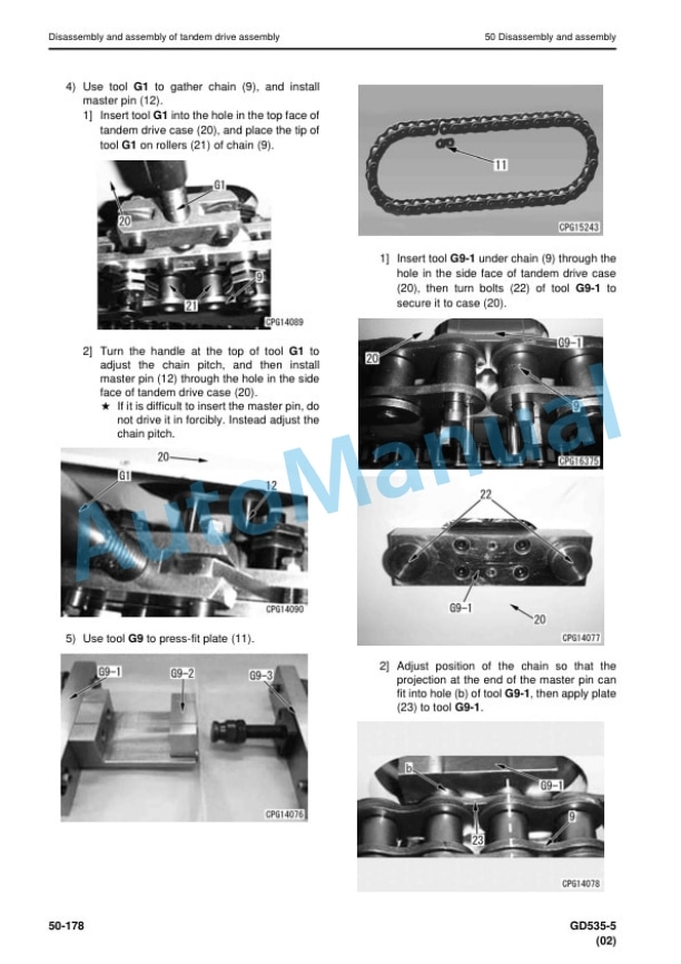 Komatsu GD535-5 Motor Grader Shop Manual SEN06650-06 5 Komatsu GD535-5 Motor Grader Shop Manual SEN06650-06 - Image 5