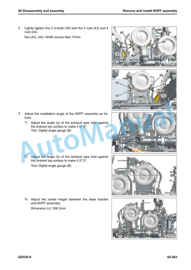 Komatsu GD535-6 Motor Grader Shop Manual SEN06943-00 5 Komatsu GD535-6 Motor Grader Shop Manual SEN06943-00 - Image 5