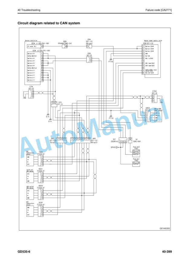 Komatsu GD535-6 Motor Grader Shop Manual SEN06943-02 3 Komatsu GD535-6 Motor Grader Shop Manual SEN06943-02 - Image 3