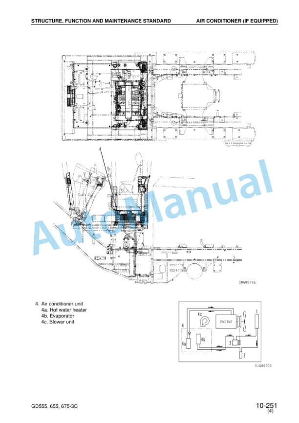 Komatsu GD555-3C, GD655-3C, GD675-3C Shop Manual SEBM020911 3 Komatsu GD555-3C, GD655-3C, GD675-3C Shop Manual SEBM020911 - Image 3