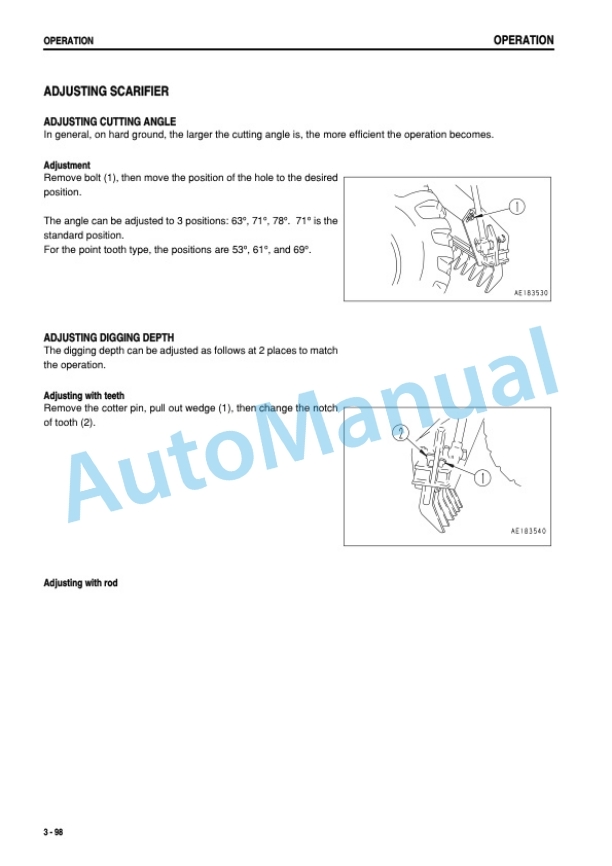 Komatsu GD555A-3A Galeo Motor Grader Operation and Maintenance Manual SEAM042401 4 Komatsu GD555A-3A Galeo Motor Grader Operation and Maintenance Manual SEAM042401 - Image 4