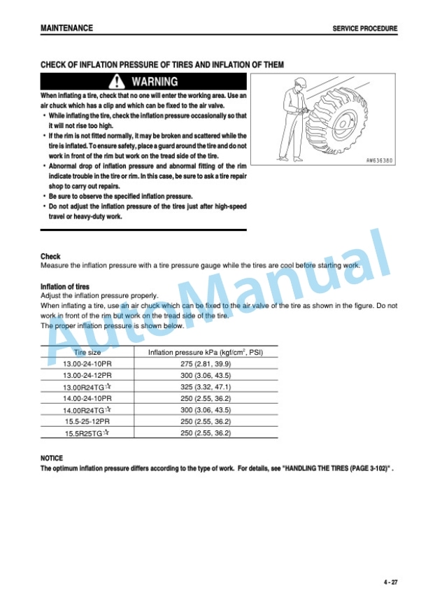 Komatsu GD555A-3A Galeo Motor Grader Operation and Maintenance Manual SEAM042401 5 Komatsu GD555A-3A Galeo Motor Grader Operation and Maintenance Manual SEAM042401 - Image 5
