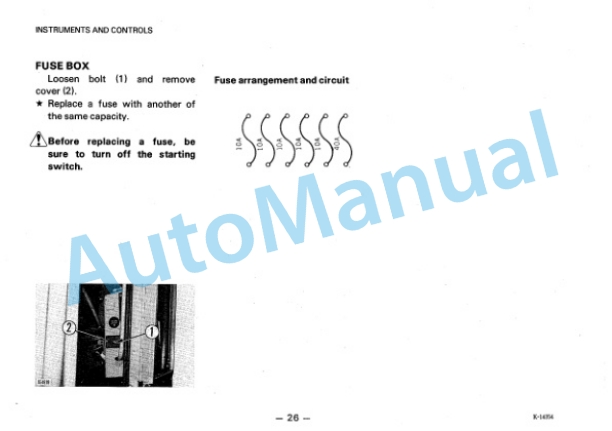Komatsu GD605A-3, GD655A-3 Motor Grader Operation and Maintenance Manual SEAM023DUS01 2 Komatsu GD605A-3, GD655A-3 Motor Grader Operation and Maintenance Manual SEAM023DUS01 - Image 2