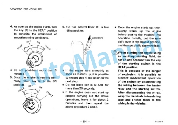 Komatsu GD605A-3, GD655A-3 Motor Grader Operation and Maintenance Manual SEAM023DUS01 3 Komatsu GD605A-3, GD655A-3 Motor Grader Operation and Maintenance Manual SEAM023DUS01 - Image 3